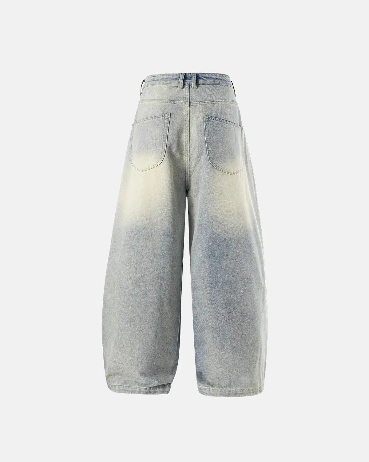Acid Washed Super Baggy Jeans | LCDEGO Streetwear