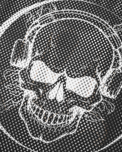 Mesh Skeleton Print Long Sleeve Tee | LCDEGO Streetwear