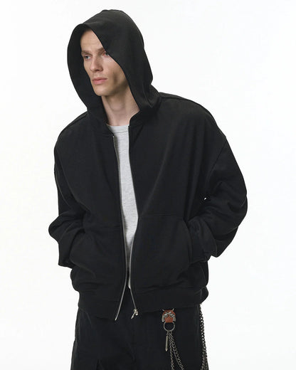 French Terry Zip Up Hoodies | LCDEGO Streetwear