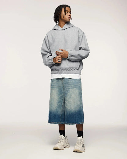 Boxy Cropped Hoodies | LCDEGO Streetwear