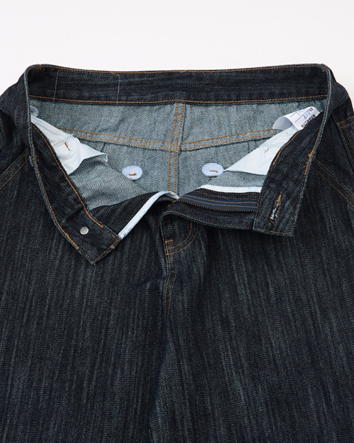 Dark Indigo Wide Bootcut Jeans | LCDEGO Streetwear