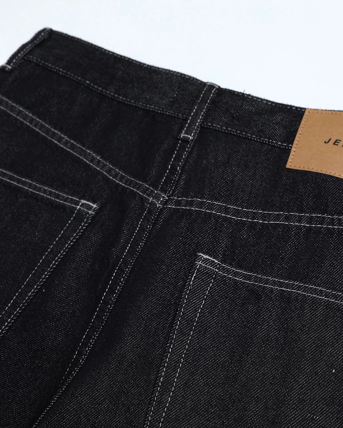 Studded Rhinestone Baggy Denim Jeans | LCDEGO Streetwear