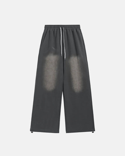 Monkey Washed Straight-leg Sweatpant | LCDEGO Streetwear