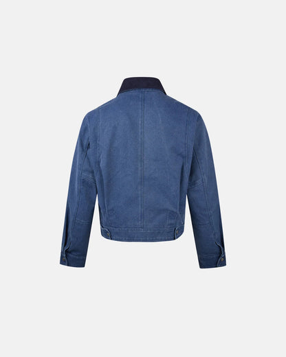 Patchwork Fireman Clasp Jacket | LCDEGO Streetwear