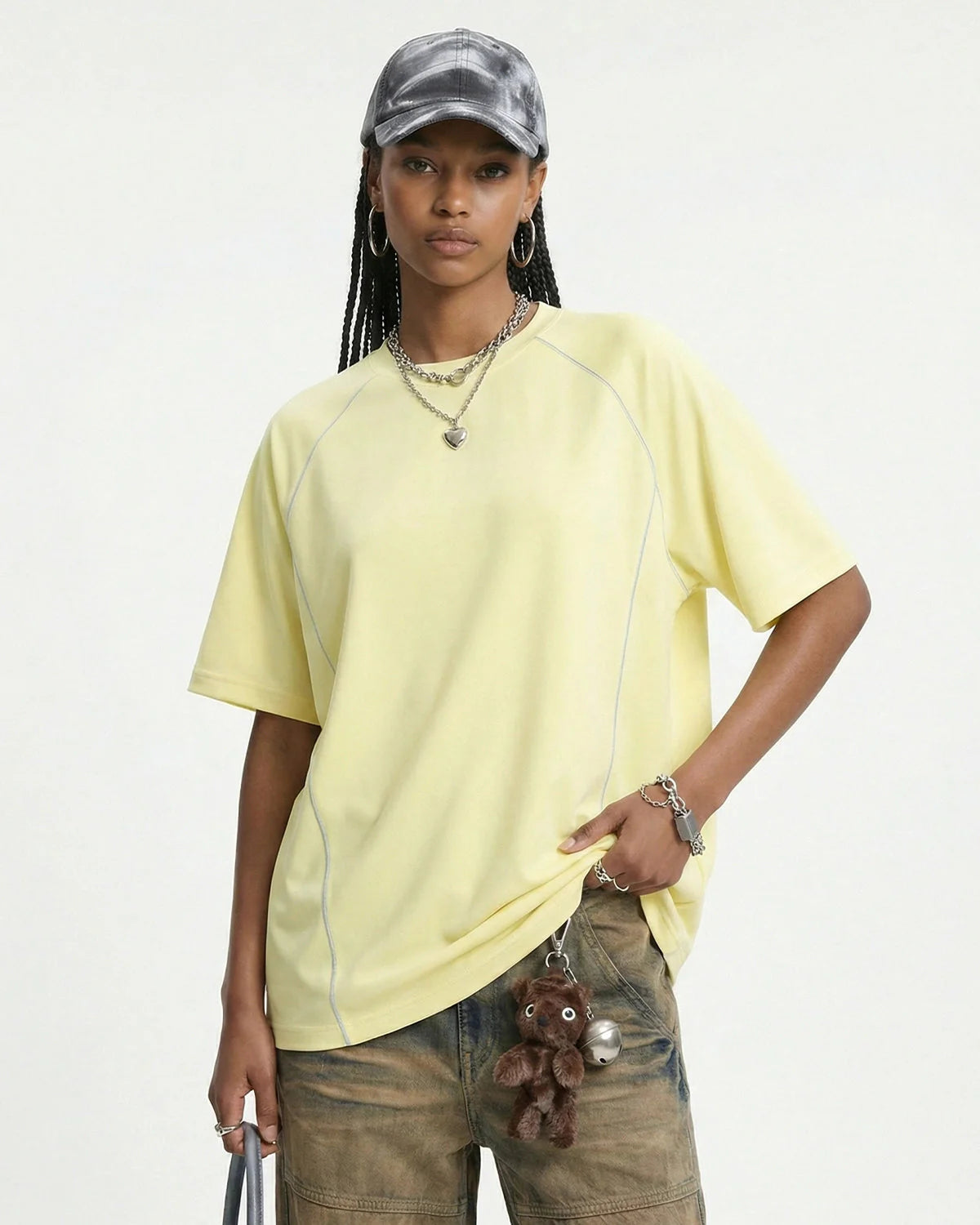 Lightweight Stitching Activewear Tees | LCDEGO Streetwear