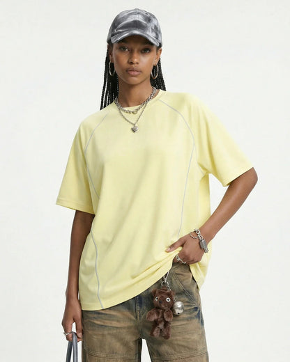 Lightweight Stitching Activewear Tees | LCDEGO Streetwear
