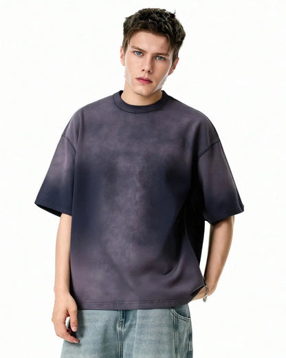 Oversized Monkey Acid Wash Tee | LCDEGO Streetwear