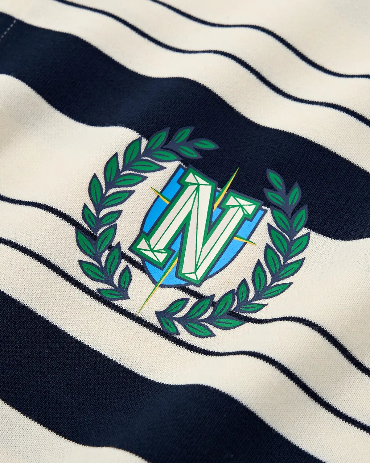Striped Rugby Polo Shirt | LCDEGO Streetwear