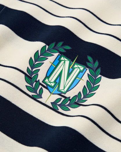 Striped Rugby Polo Shirt | LCDEGO Streetwear