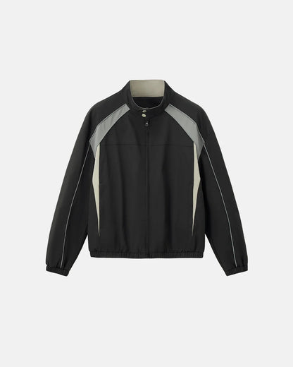 Reflective Windbreaker Track Jacket | LCDEGO Streetwear