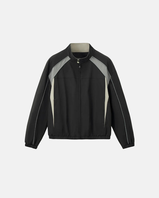 Reflective Windbreaker Track Jacket | LCDEGO Streetwear