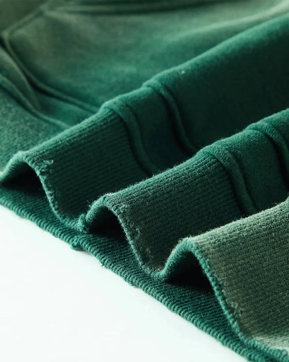 Monkey Wash Ripped Fleece Hoodies | LCDEGO Streetwear