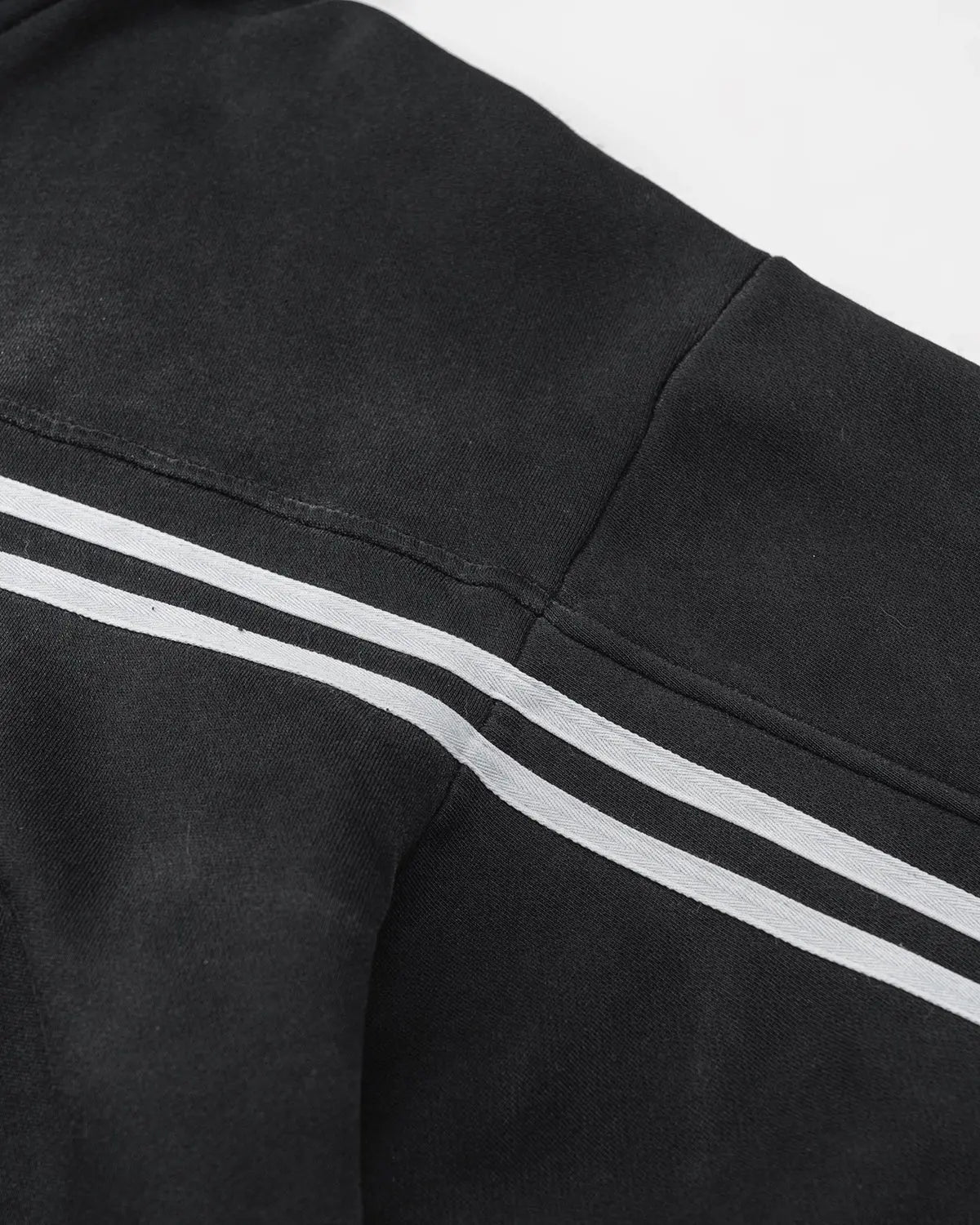 Striped Acid Wash Zip Up Hoodies | LCDEGO Streetwear