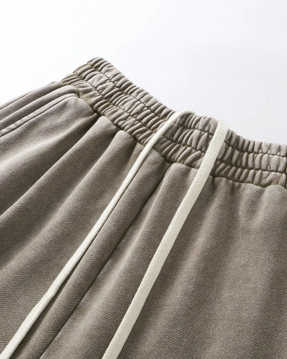 Straight Leg Acid Wash Sweatpant | LCDEGO Streetwear