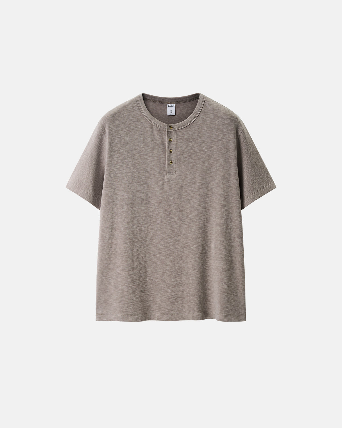 Blank Henley Neck Casual T-Shirt | LCDEGO Streetwear