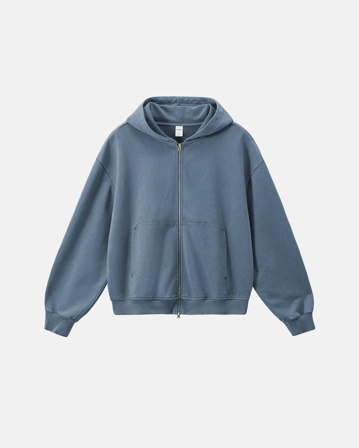 Acid Wash French Terry Zip Up Hoodies | LCDEGO Streetwear