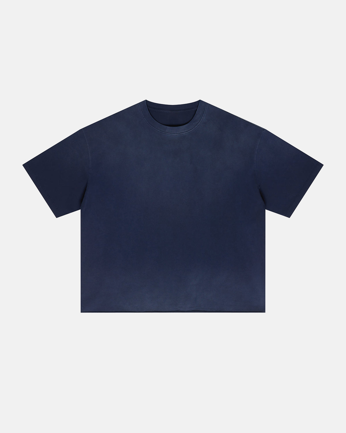 Monkey Washed Boxy Cropped T-Shirt | LCDEGO Streetwear