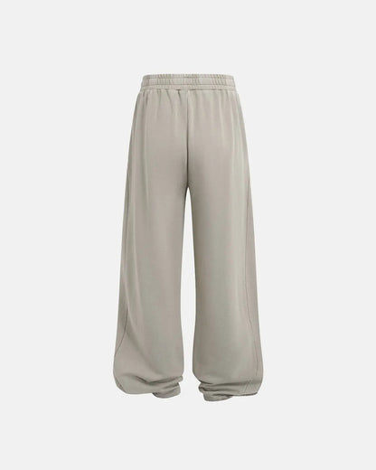 Acid Wash Stitching Straight Leg Sweatpant | LCDEGO Streetwear
