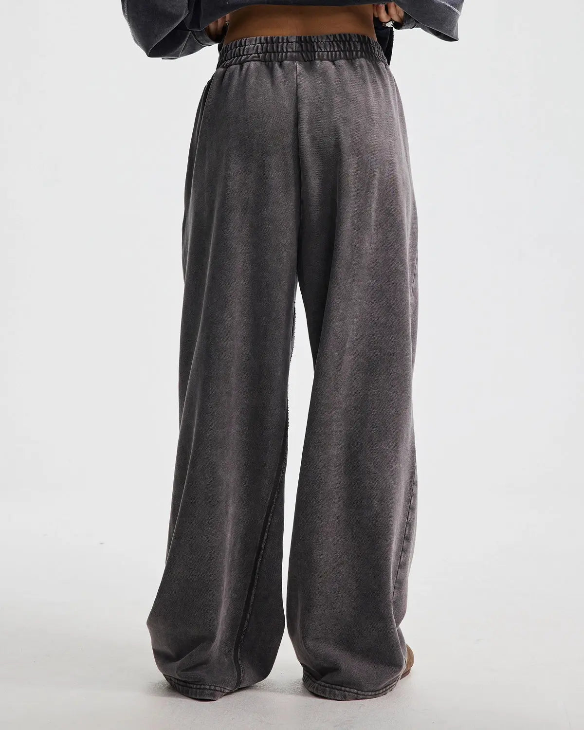 Straight Leg Acid Wash Sweatpant | LCDEGO Streetwear