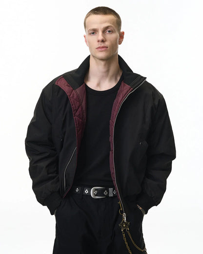 Cotton Padded Bomber Jacket | LCDEGO Streetwear
