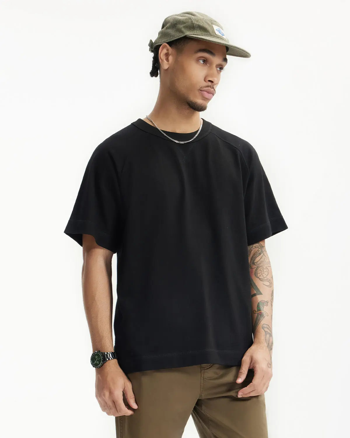 Linen Cotton Raglan Tees | LCDEGO Streetwear