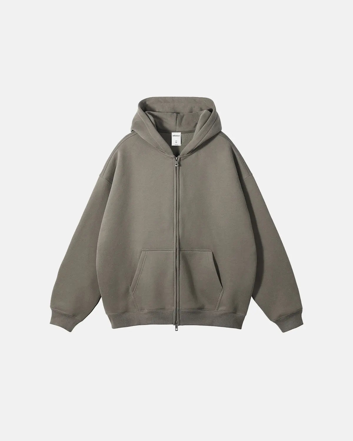 Fleece Double Zip Up Hoodies | LCDEGO Streetwear