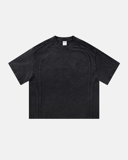 Acid Wash Boxy Fit Tshirts | LCDEGO Streetwear