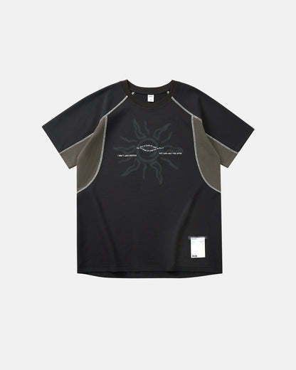 Totem Graphic Patchwork Tshirts | LCDEGO Streetwear