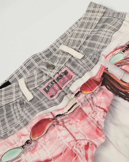 Digital Printing Baggy Jeans | LCDEGO Streetwear