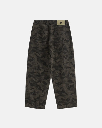 Camo Ripped Cargo Pants | LCDEGO Streetwear