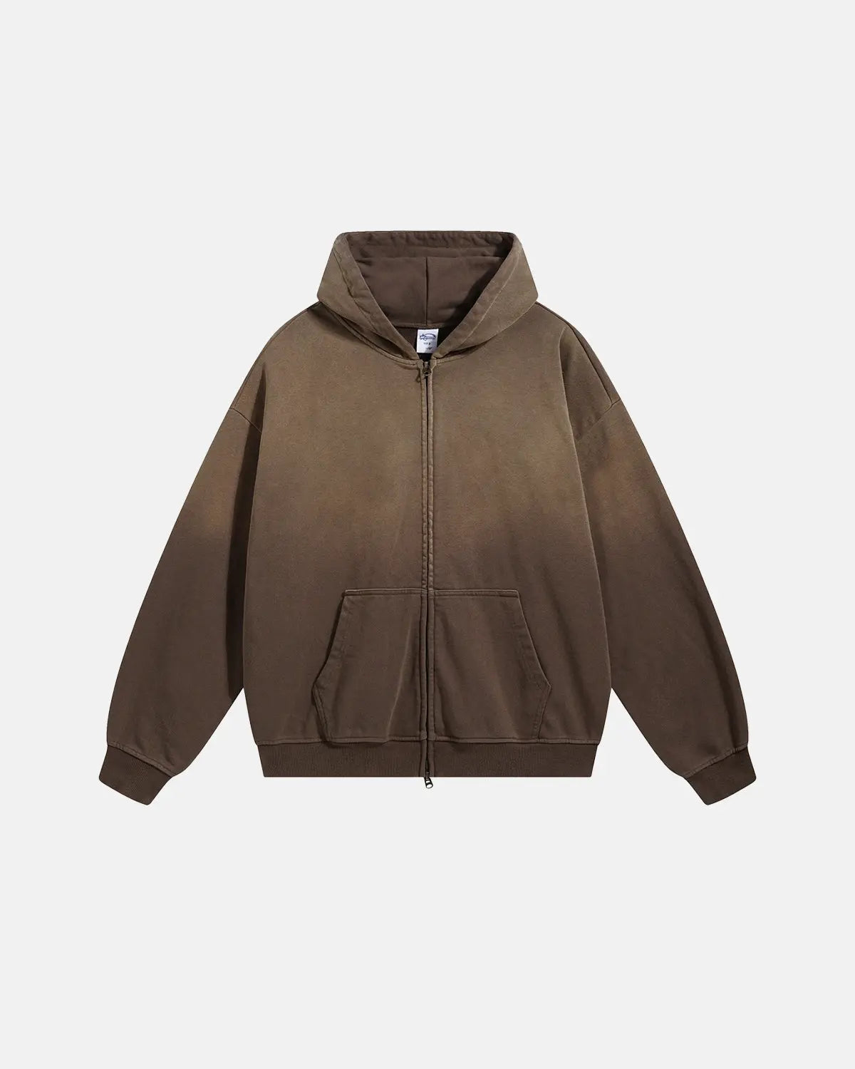 LCDEGO Monkey Wash French Terry Zip Up Hoodies