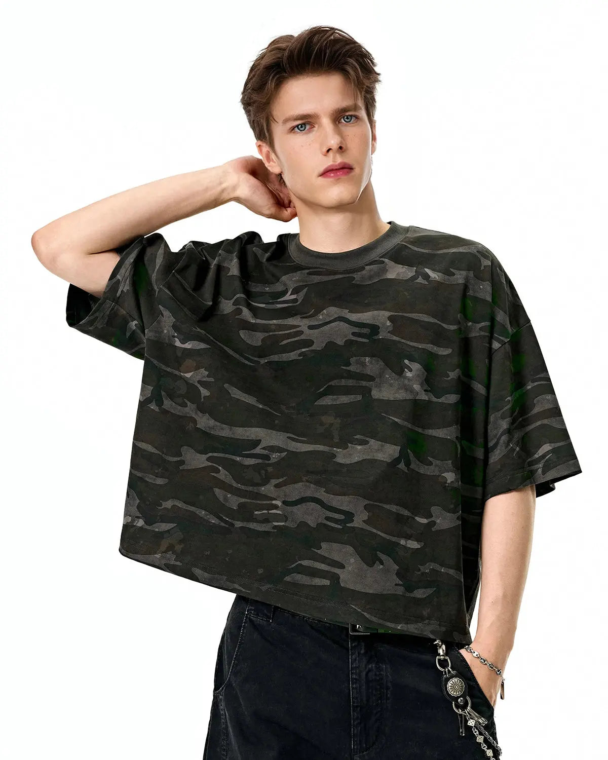 Boxy Camo Tees | LCDEGO Streetwear