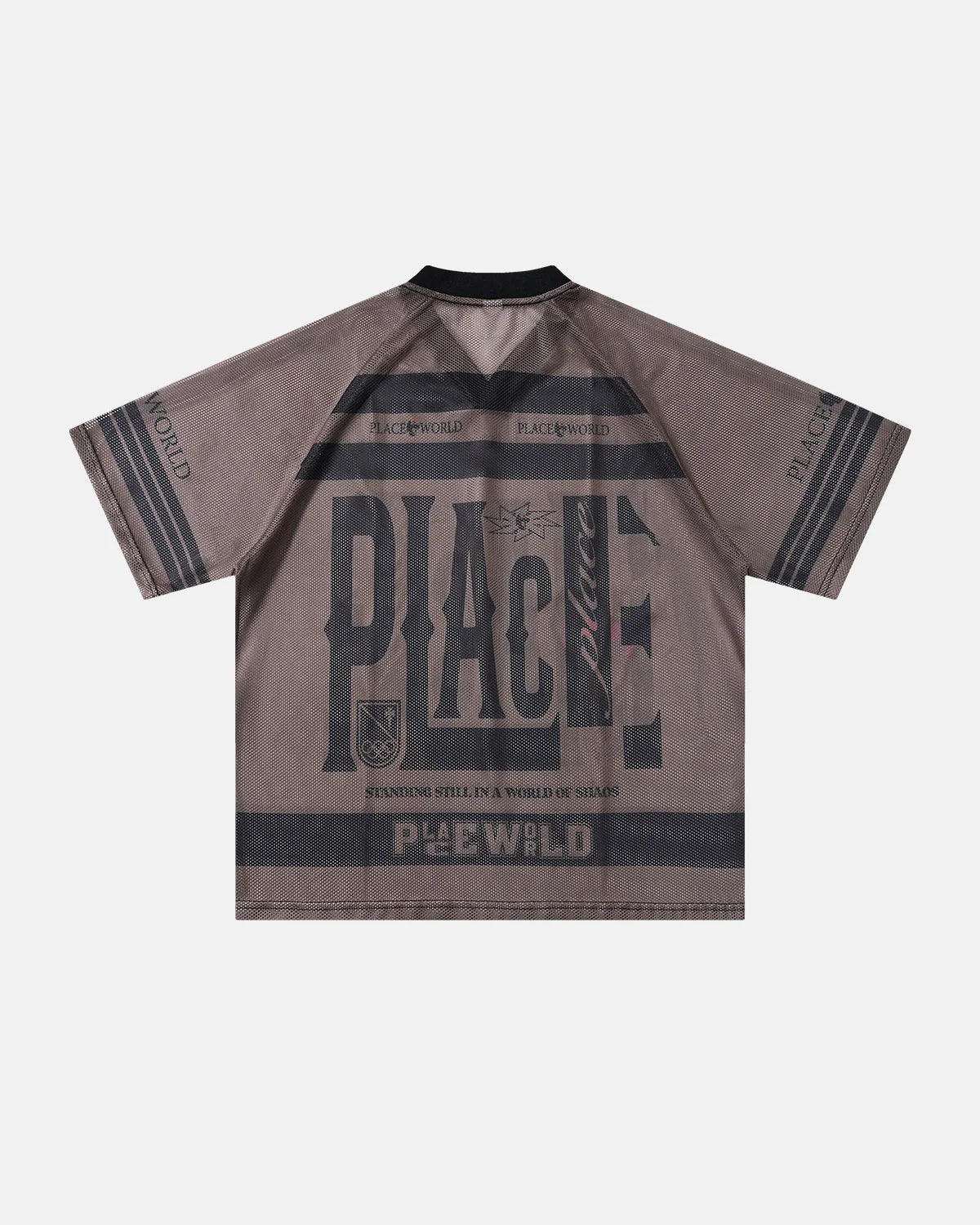 Oversized Letter Mesh Jersey | LCDEGO Streetwear