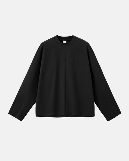 Stitching Oversized Long Sleeve Tees | LCDEGO Streetwear