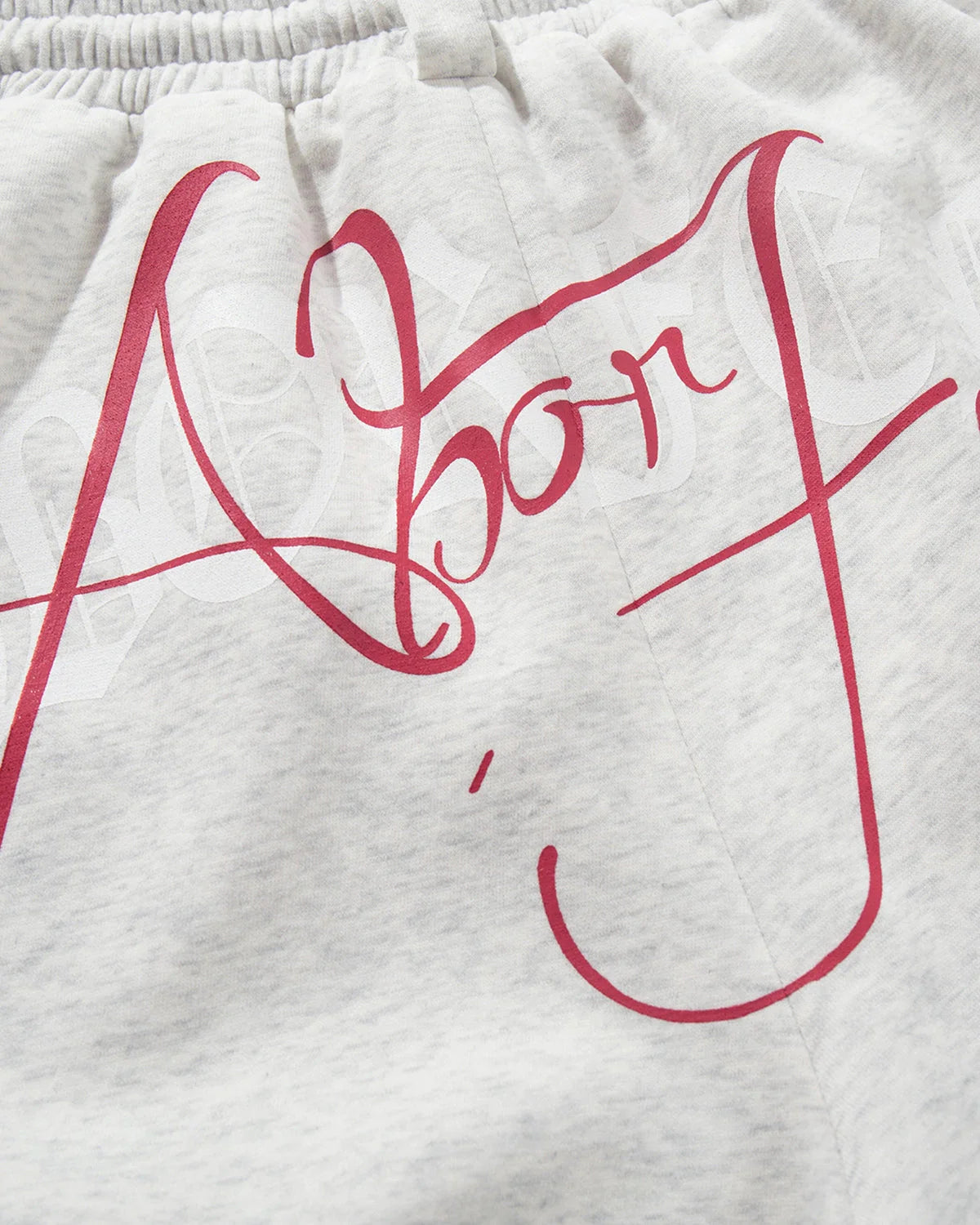 Gothic Script Baggy Sweatpants | LCDEGO Streetwear