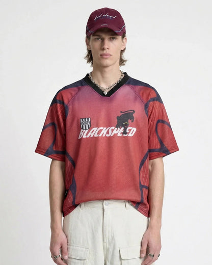 Athletic Panel Mesh Jersey | LCDEGO Streetwear