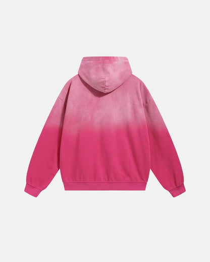 LCDEGO Monkey Wash French Terry Zip Up Hoodies