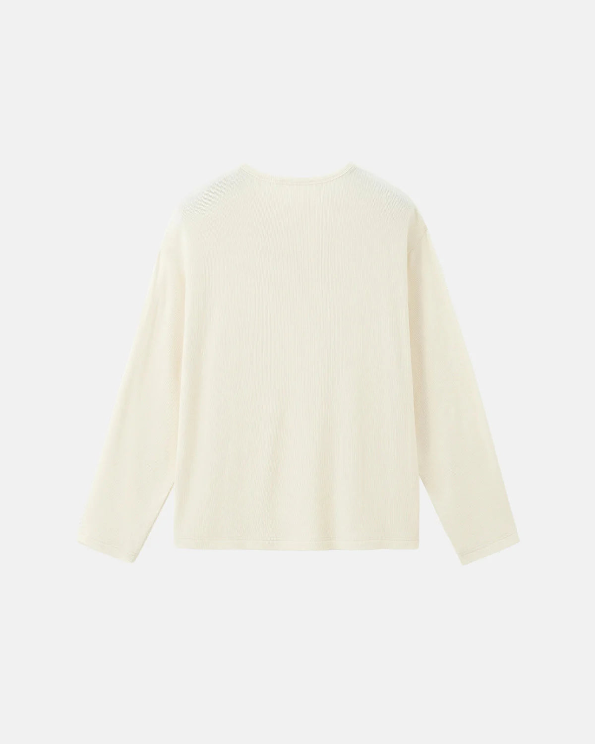 Henley Collar Long Sleeve Tees | LCDEGO Streetwear