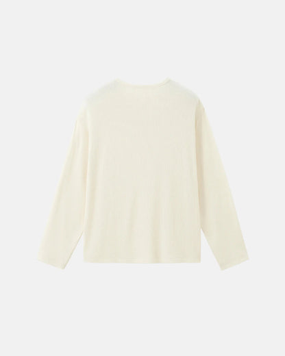 Henley Collar Long Sleeve Tees | LCDEGO Streetwear
