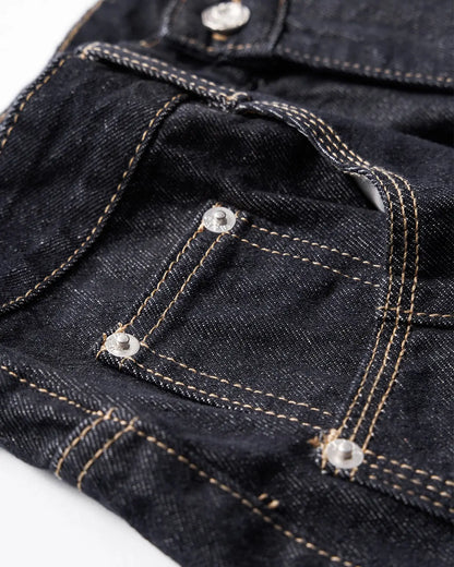 LCDEGO Raw Color Barrel Baggy Jeans