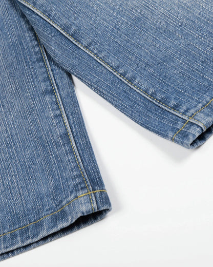 Cinch Back Bamboo Weave Long Jorts | LCDEGO Streetwear