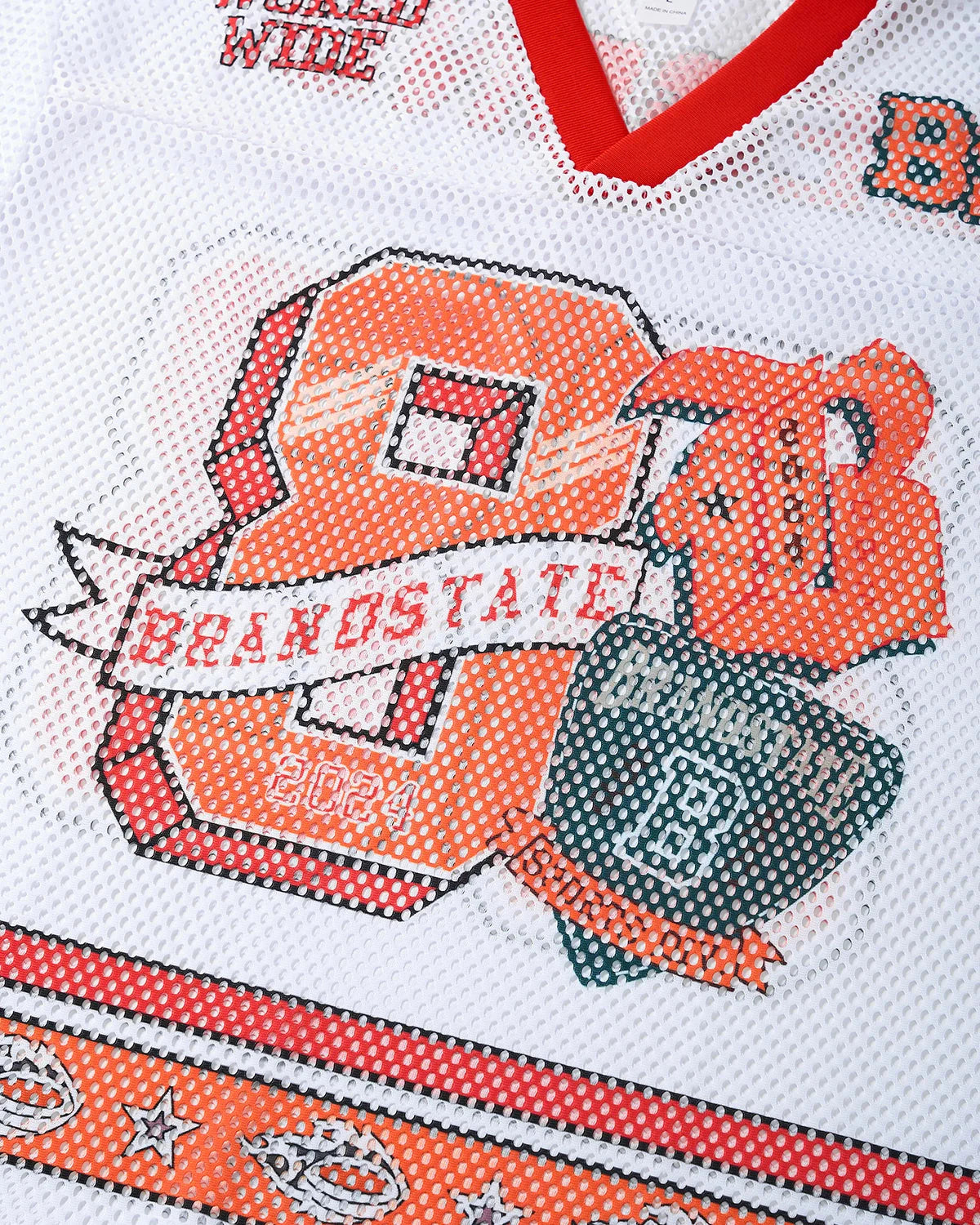 Vintage Oversized Mesh Jersey | LCDEGO Streetwear