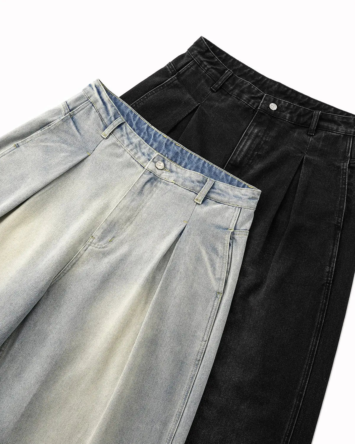 Acid Washed Super Baggy Jeans | LCDEGO Streetwear