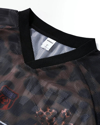 Number 23 Leopard Mesh Jersey | LCDEGO Streetwear