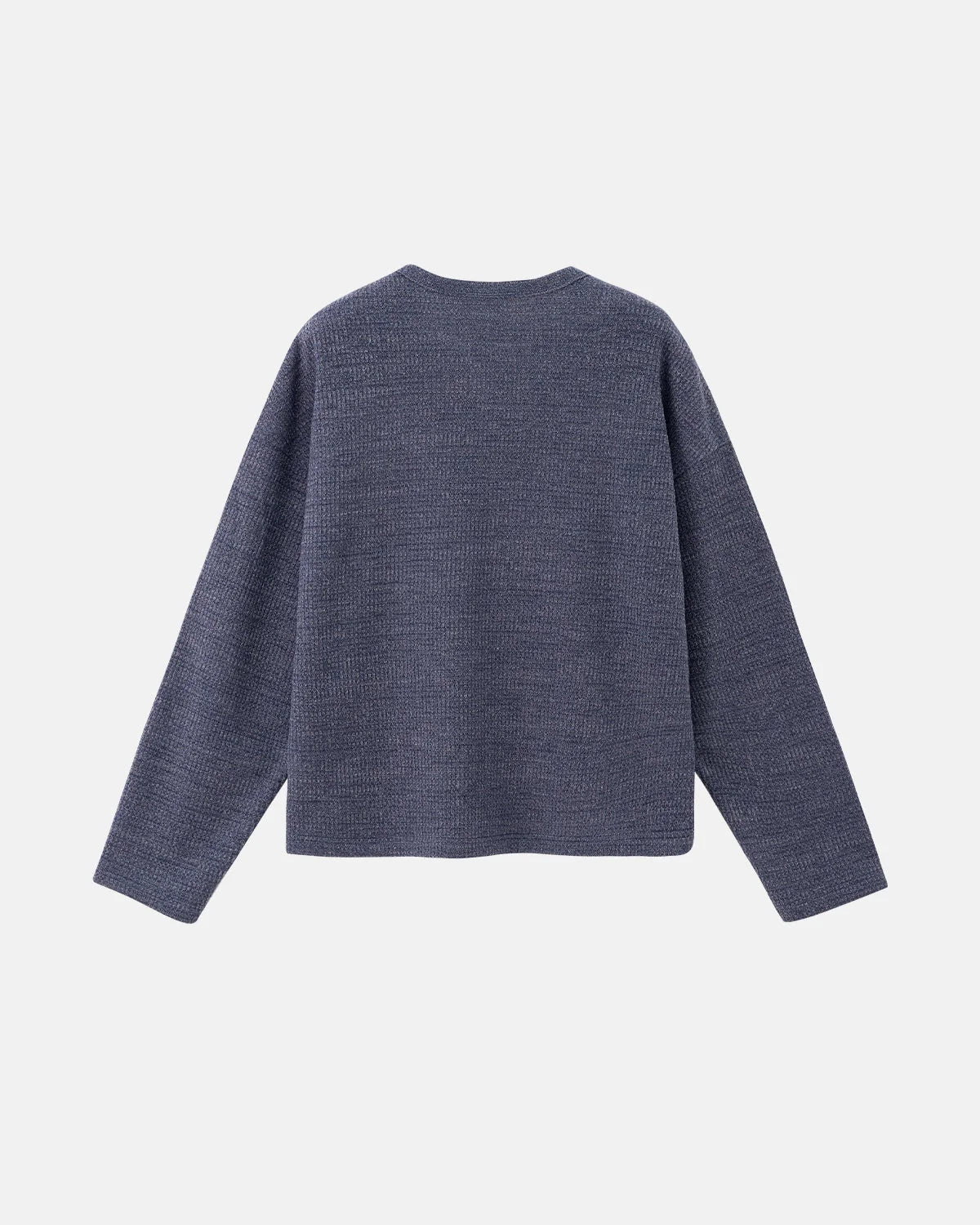 V-neck Long Sleeve Waffle Tees | LCDEGO Streetwear