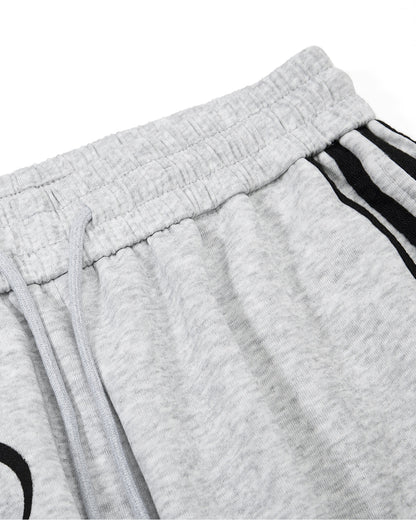 Script Stripe Baggy Sweatpants| LCDEGO Streetwear