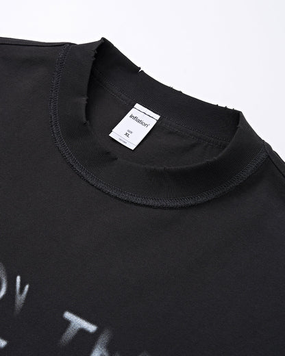 Vintage Sticker Graphic Oversized T-Shirt | LCDEGO Streetwear