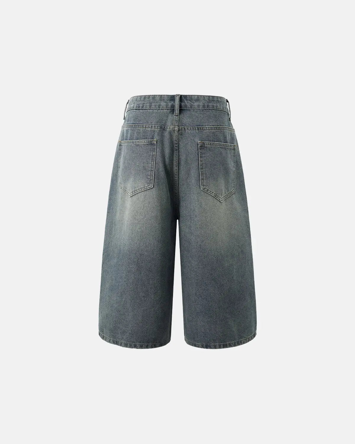 Washed Baggy Longline Jorts | LCDEGO Streetwear