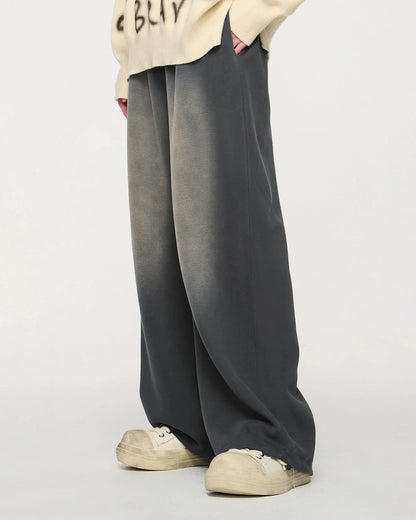 Monkey Washed Straight-leg Sweatpant | LCDEGO Streetwear