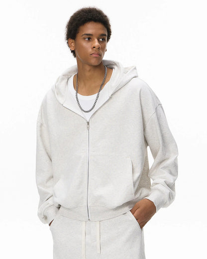 French Terry Zip Up Hoodies | LCDEGO Streetwear